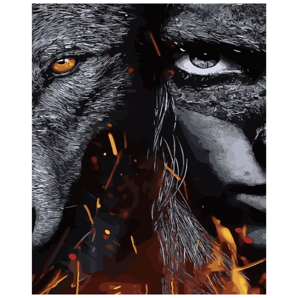 Картина по номерам Strateg Первинна сутність 40х50 см (SY6062) - зображення 1