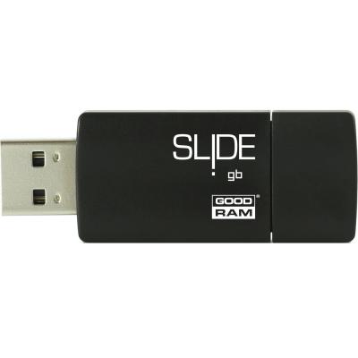USB флеш накопичувач Goodram 16GB SLIDE Blue USB 2.0 (PD16GH2GRSLBR10) - зображення 2