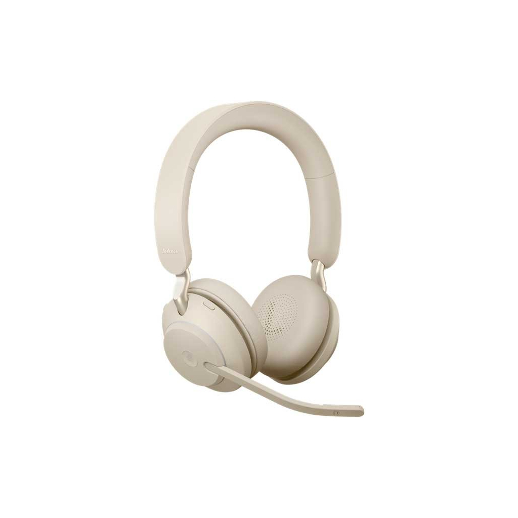 Навушники Jabra Evolve 2 65 Link380c MS Stereo Beige (26599-999-898) - зображення 2