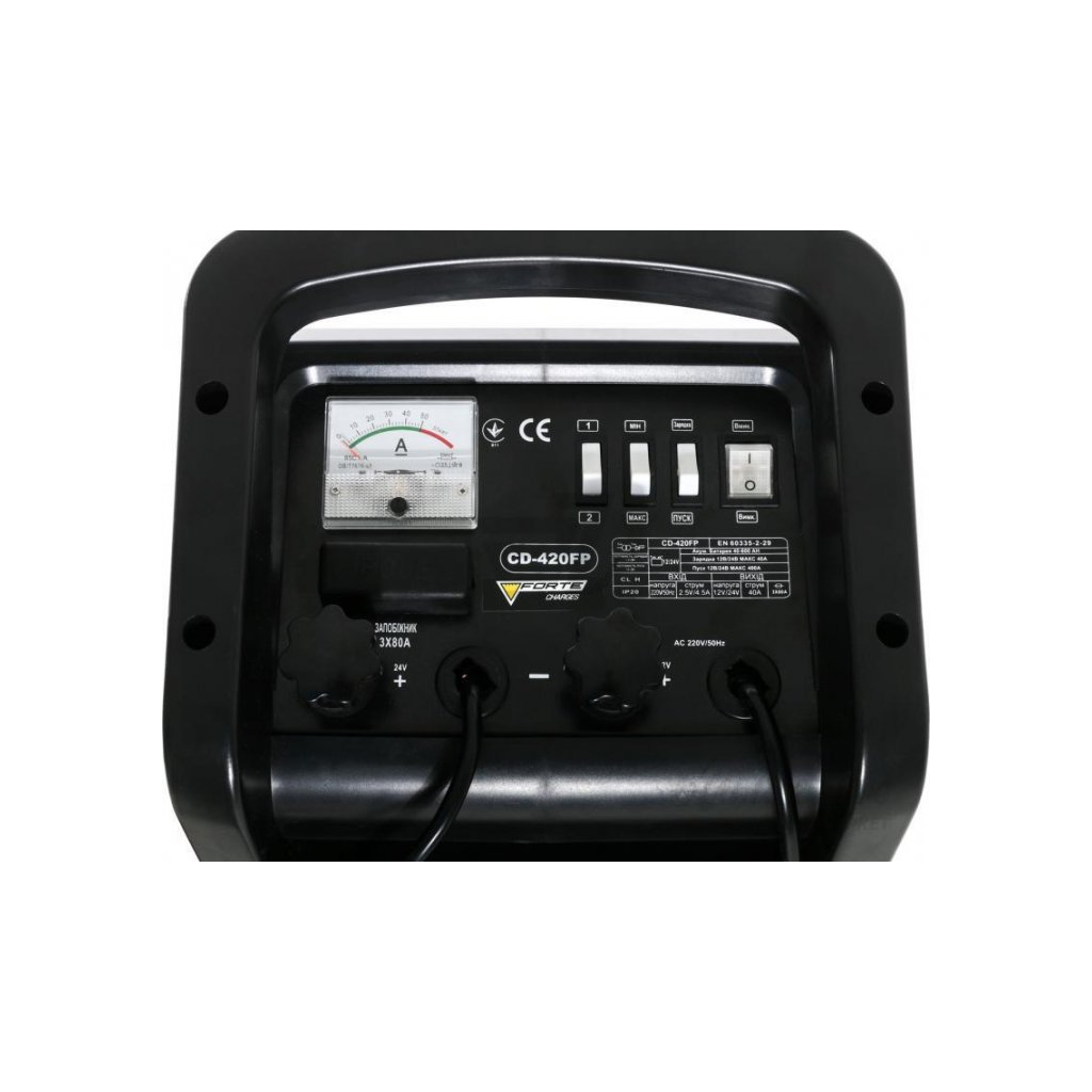 Пуско зарядний пристрій Forte CD-420FP (49331) - изображение 2
