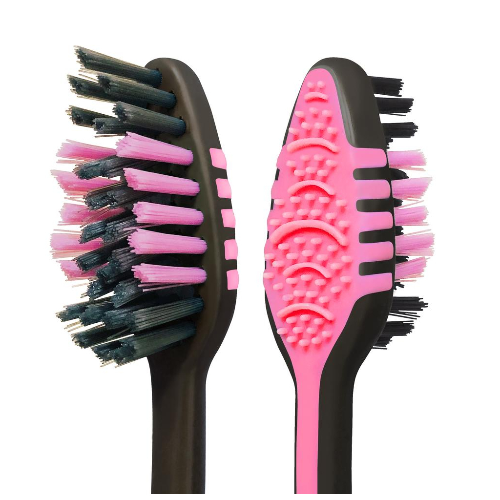 Зубна щітка Colgate Зіг Заг Деревне вугілля середньої жорсткості 3 шт. (8718951305212) - изображение 8