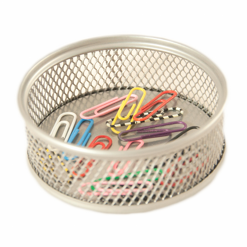 Підставка для скріпок Buromax металева, срібляста (BM.6221-24) - зображення 3