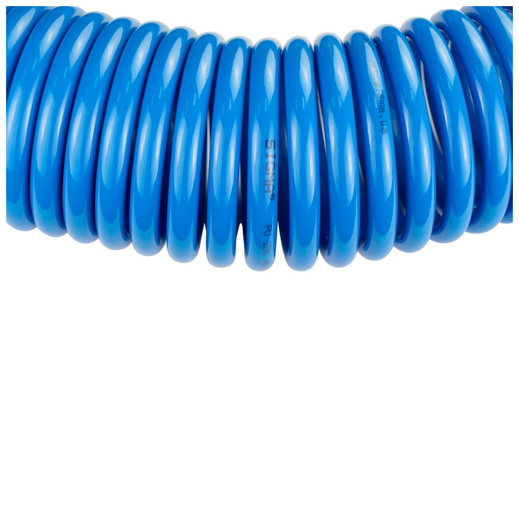 Пневматичний шланг Sigma спіральний поліуретановий (PU) 20м 8x12мм (7012241) - зображення 2