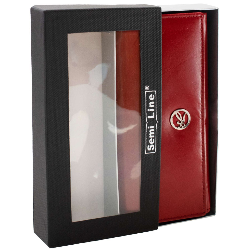 Гаманець Semi Line RFID Red (DAS303164) - зображення 3