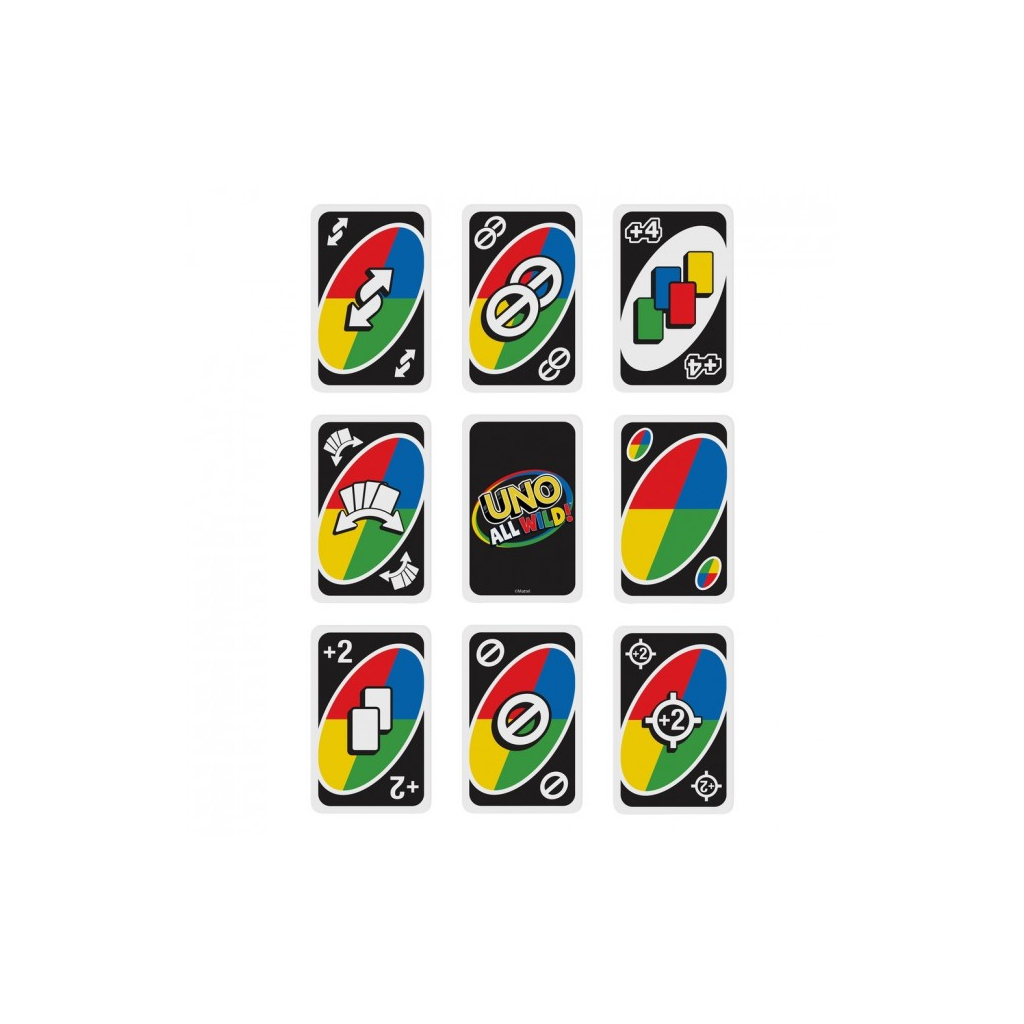 Настільна гра UNO Усі шалені (HHL33) - зображення 4