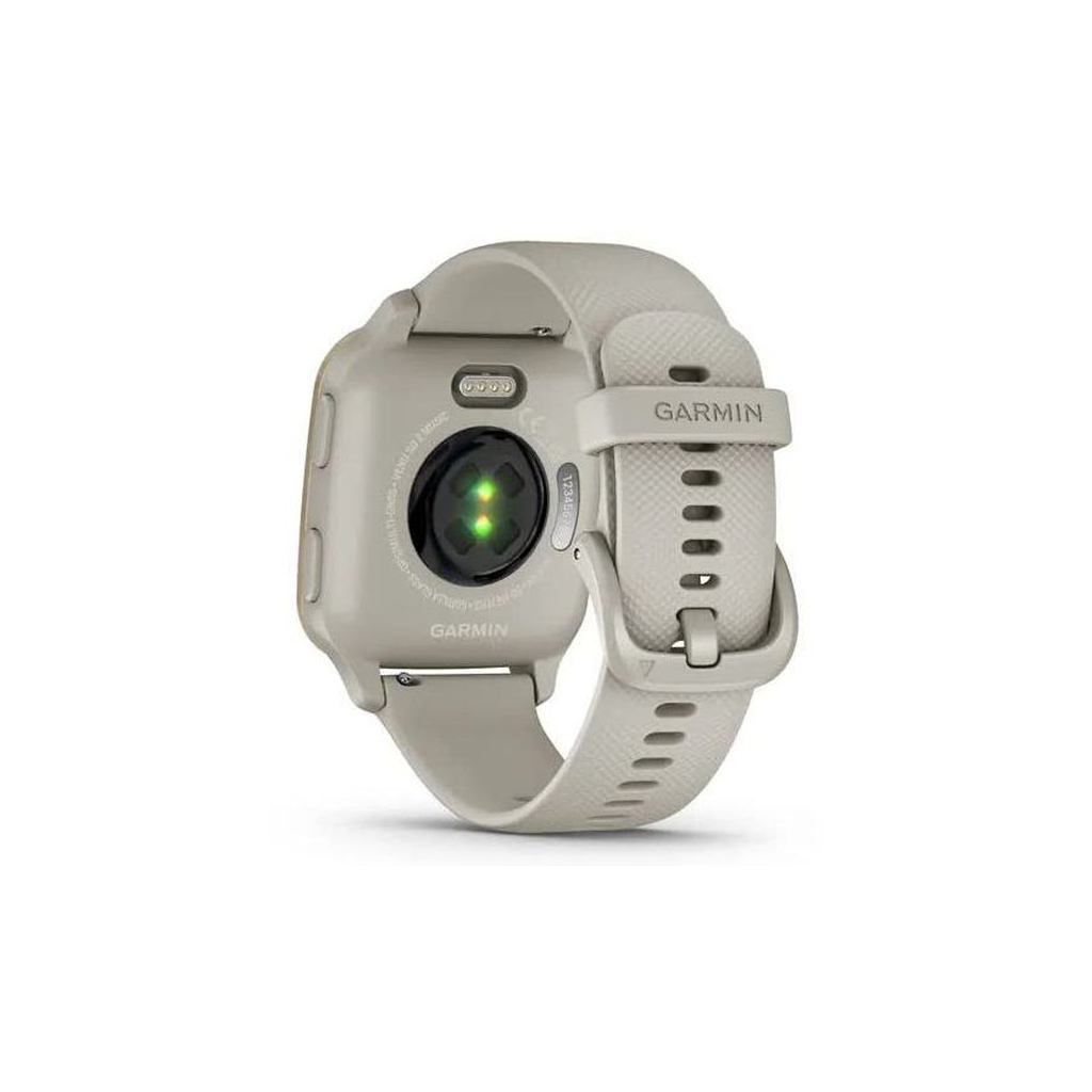 Смарт-годинник Garmin Venu Sq 2, Music, French Gray/Cream Gold (010-02700-12) - изображение 6
