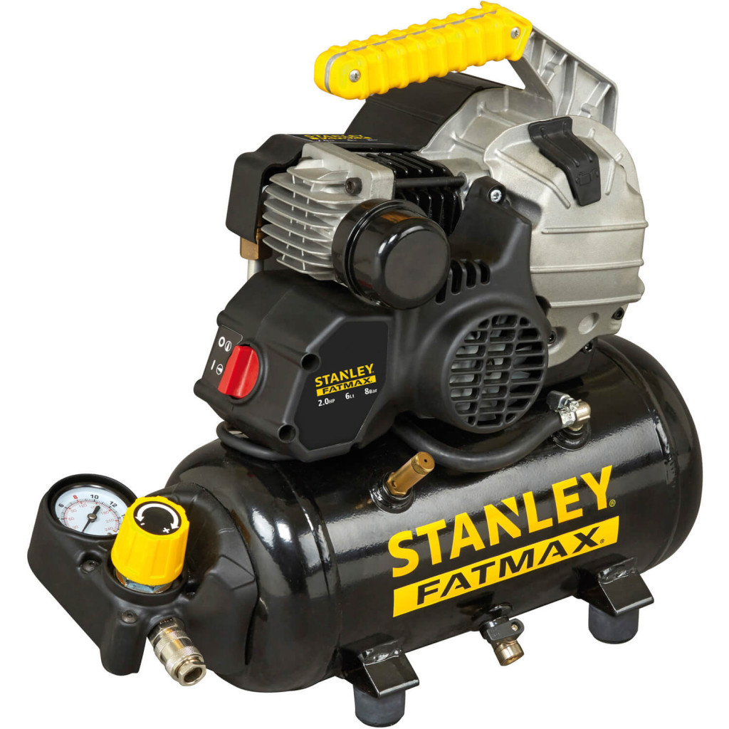Компресор Stanley FATMAX FMXCM0042E, 222 л/хв, 1.5 кВт (FMXCM0042E) - зображення 1