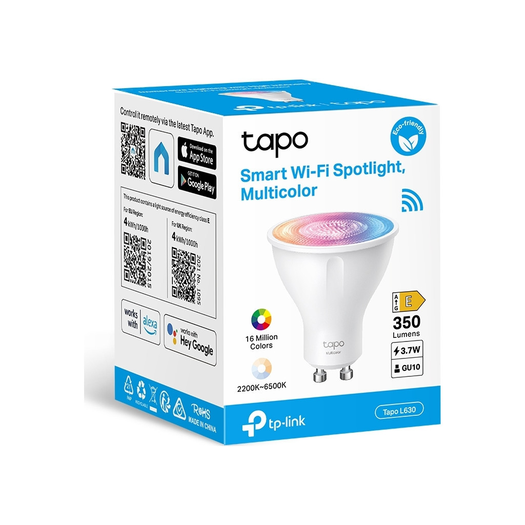 Розумна лампочка TP-Link Tapo L630 N300 GU10 (TAPO-L630) - зображення 12