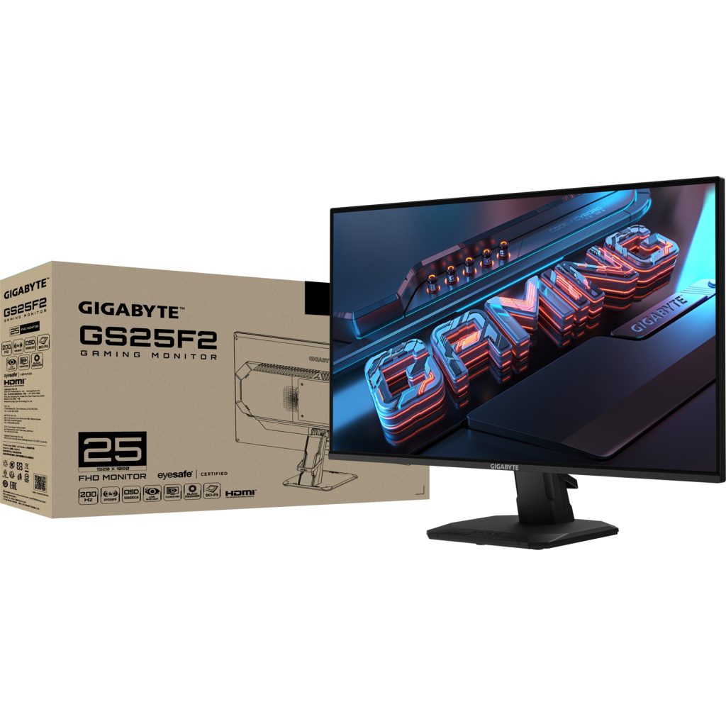 Монітор GIGABYTE G25F2 EK - зображення 12