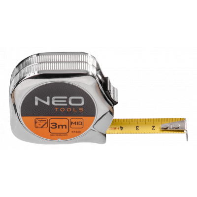 Рулетка Neo Tools сталева стрічка 3 м x 16 мм (67-143) - зображення 1