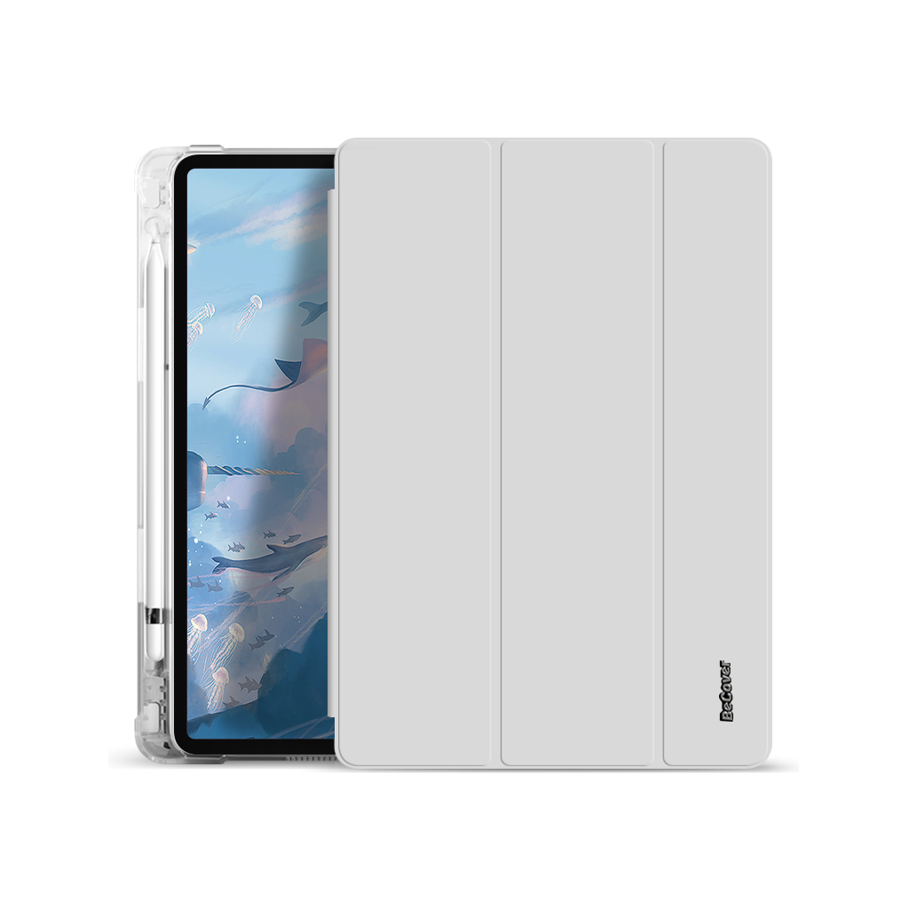 Чохол до планшета BeCover Soft TPU Pencil Apple iPad Air 4 10.9 2020/2021 Gray (706763) - зображення 2