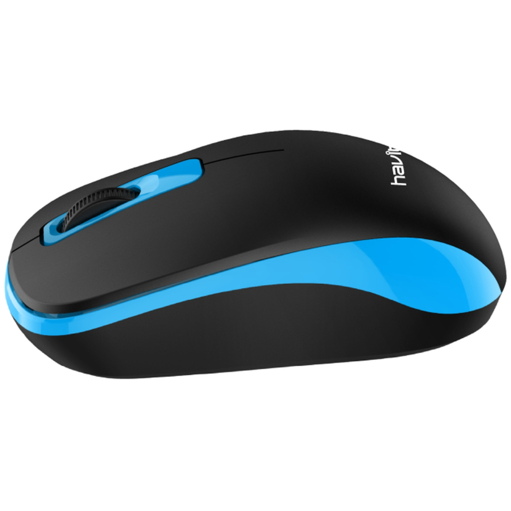 Мишка Havit HV-MS626GT Wireless Black-Blue (6939119005757) - зображення 3