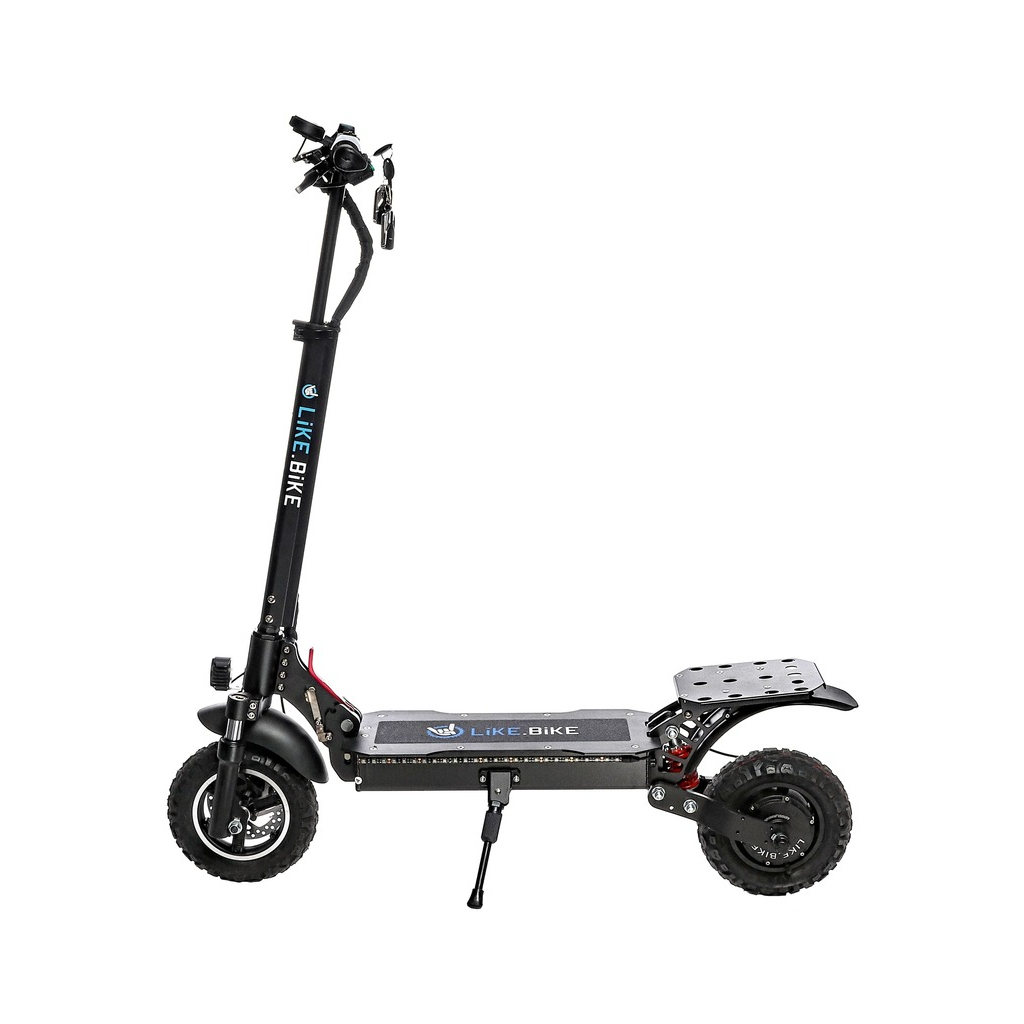 Електросамокат Like.Bike Solo (Black) 780 Wh (646745) - зображення 1