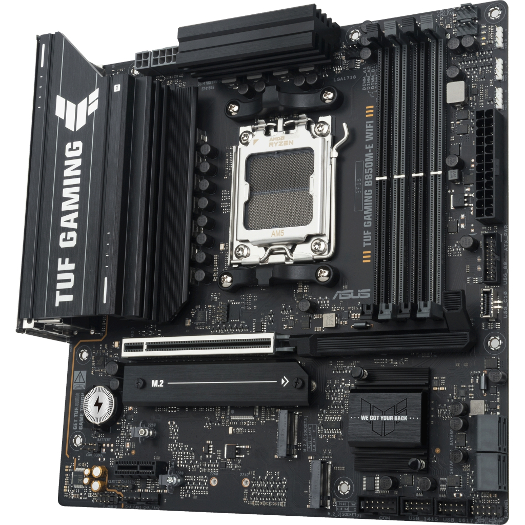 Материнська плата ASUS TUF GAMING B850M-E WIFI - изображение 3
