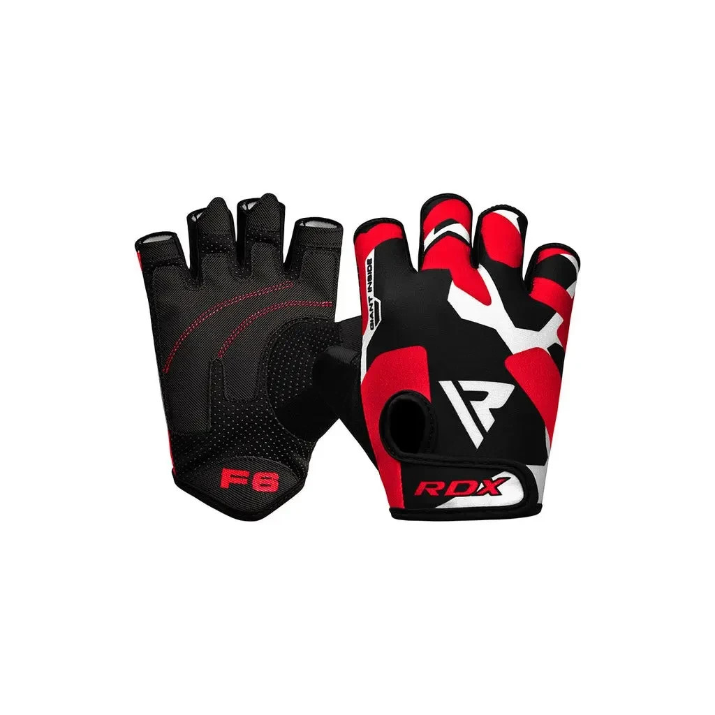 Рукавички для фітнесу RDX F6 Sumblimation Red XL (WGS-F6R-XL) - зображення 2