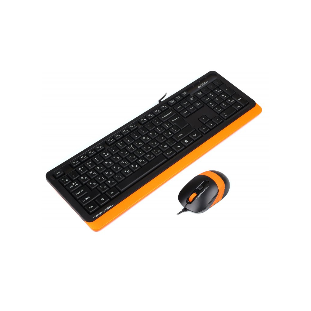 Комплект A4Tech F1010 Orange (4711421943093) - изображение 2