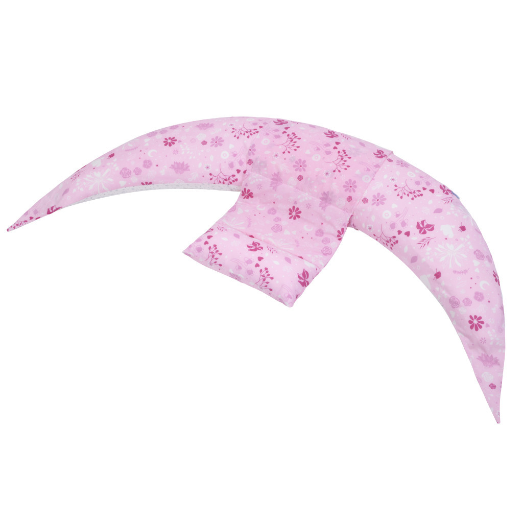 Подушка Nuvita для вагітних 10 в 1 DreamWizard рожевий (NV7100PINK) - зображення 2