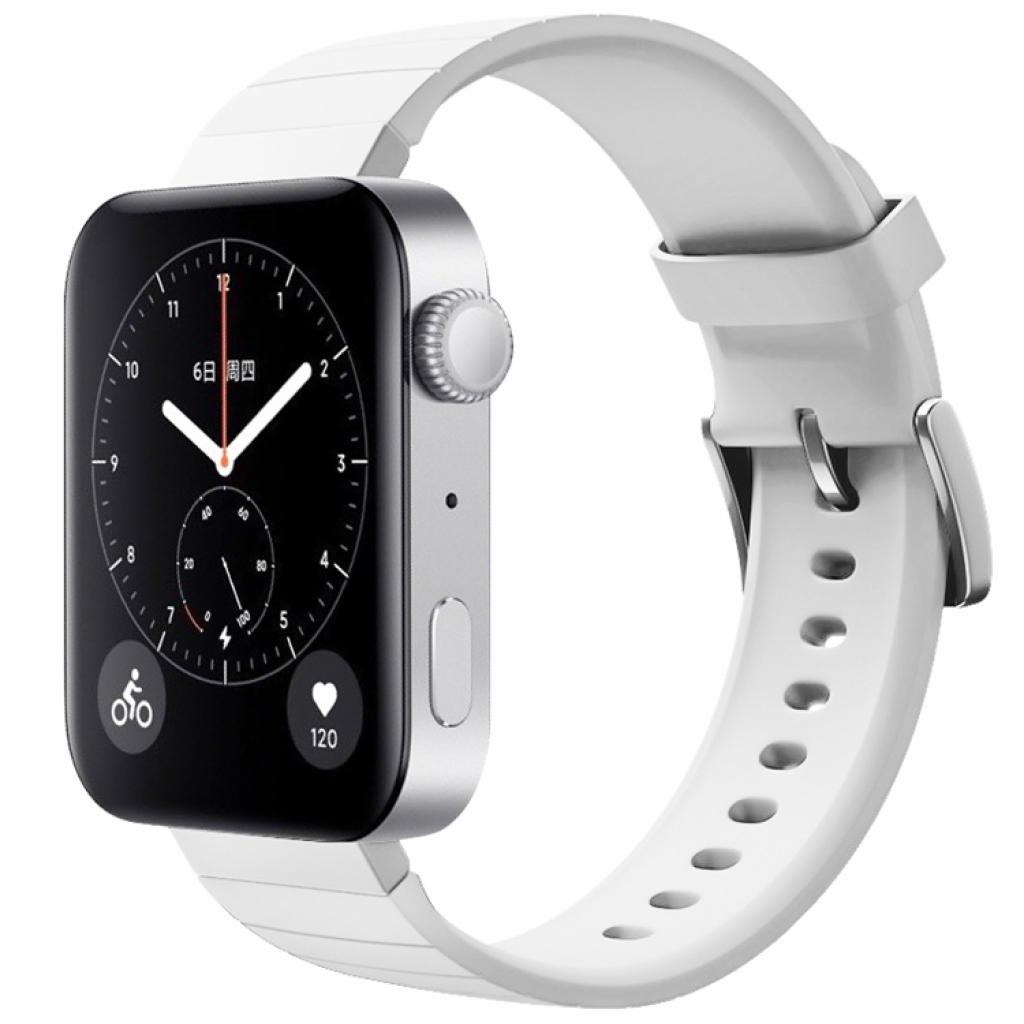 Ремінець до смарт-годинника BeCover Silicone для Xiaomi Mi Watch White (704521) - зображення 1
