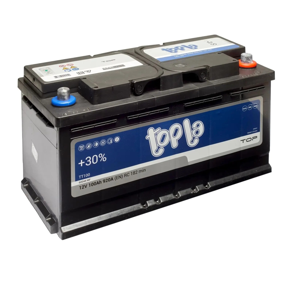 Акумулятор автомобільний Topla 100 Ah/12V TOP Euro (118 800) - зображення 2