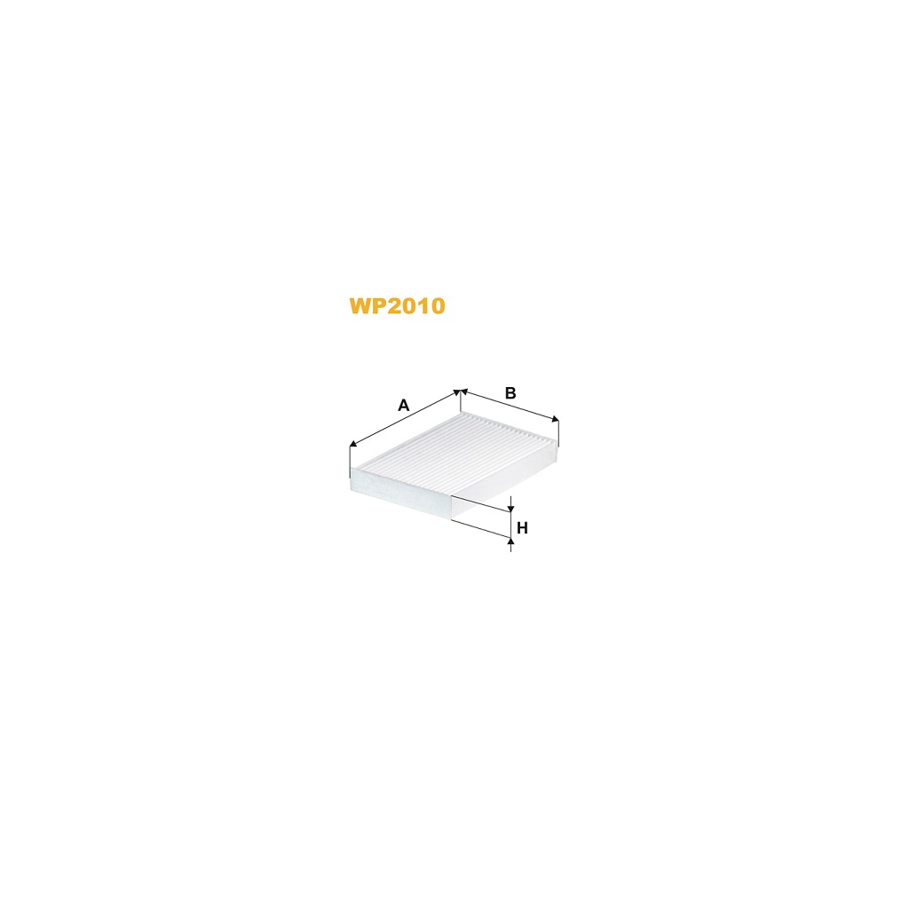 Фільтр салону Wixfiltron WP2010 - зображення 1