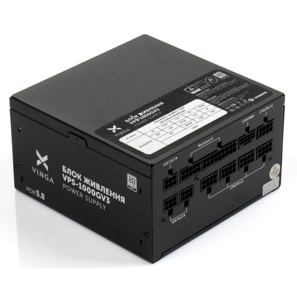 Блок живлення Vinga 1000W (VPS-1000GV3) - зображення 3