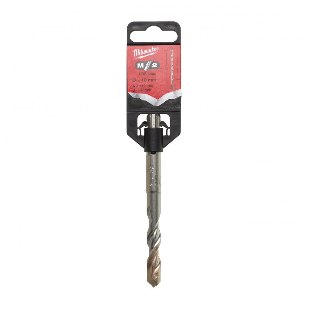 Бур Milwaukee SDS-PLUS M2, 10,0х110х50мм (4932340410) - изображение 2