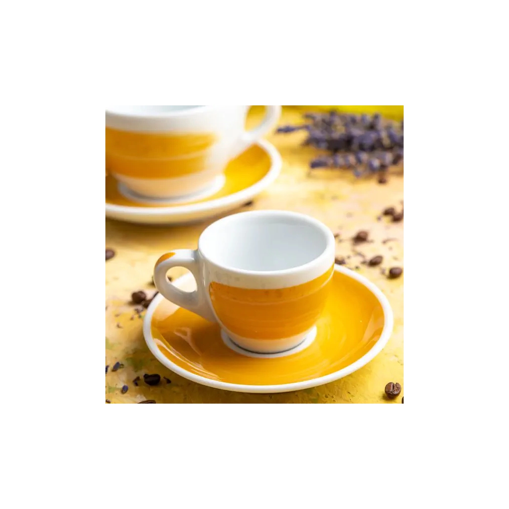 Чашка Ancap espresso 75 мл, серія Verona Millecolori Yellow (35114) - зображення 2