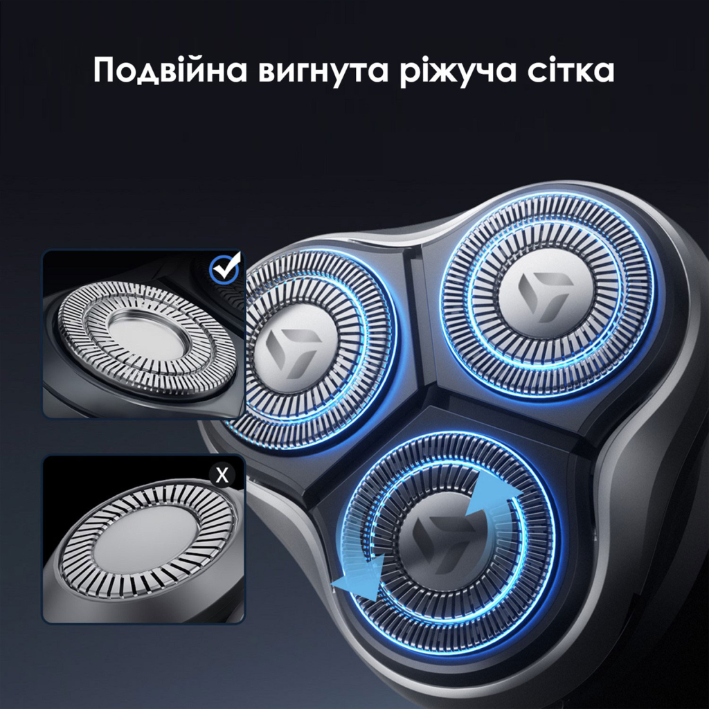 Електробритва Xiaomi Enchen BlackStone Max - зображення 10