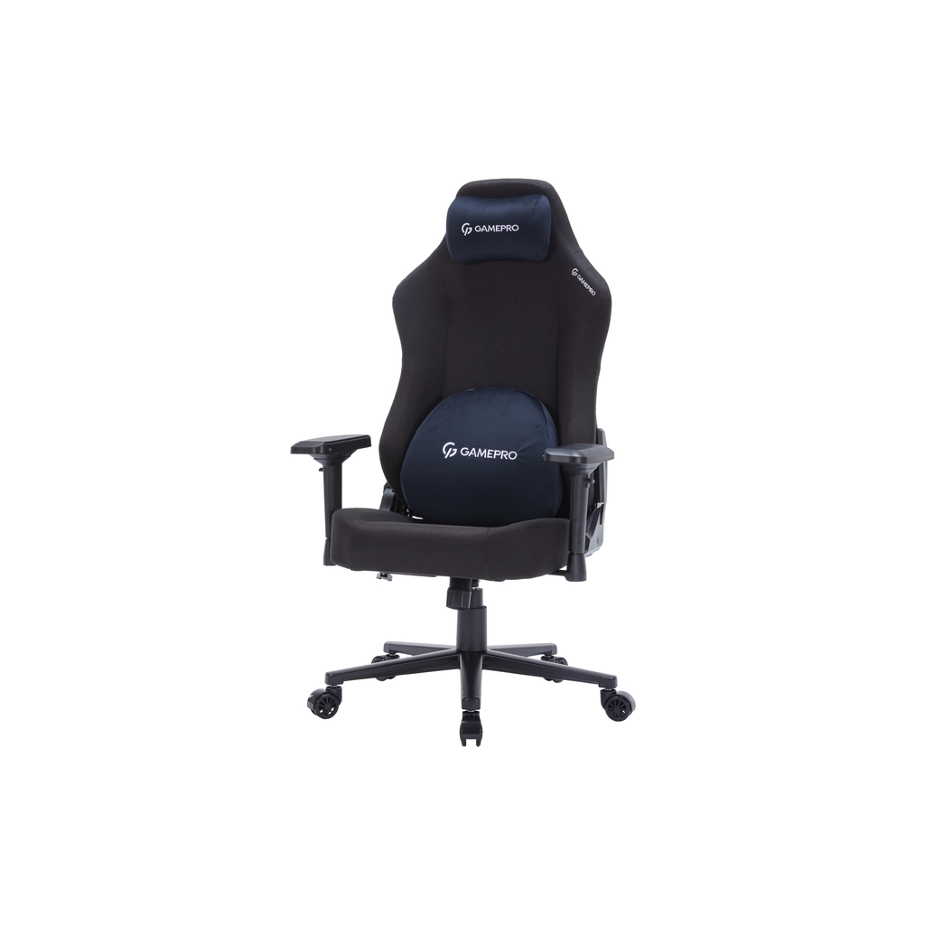 Крісло ігрове GamePro FGC750B Size L Fabric Black (FGC750B) - зображення 1