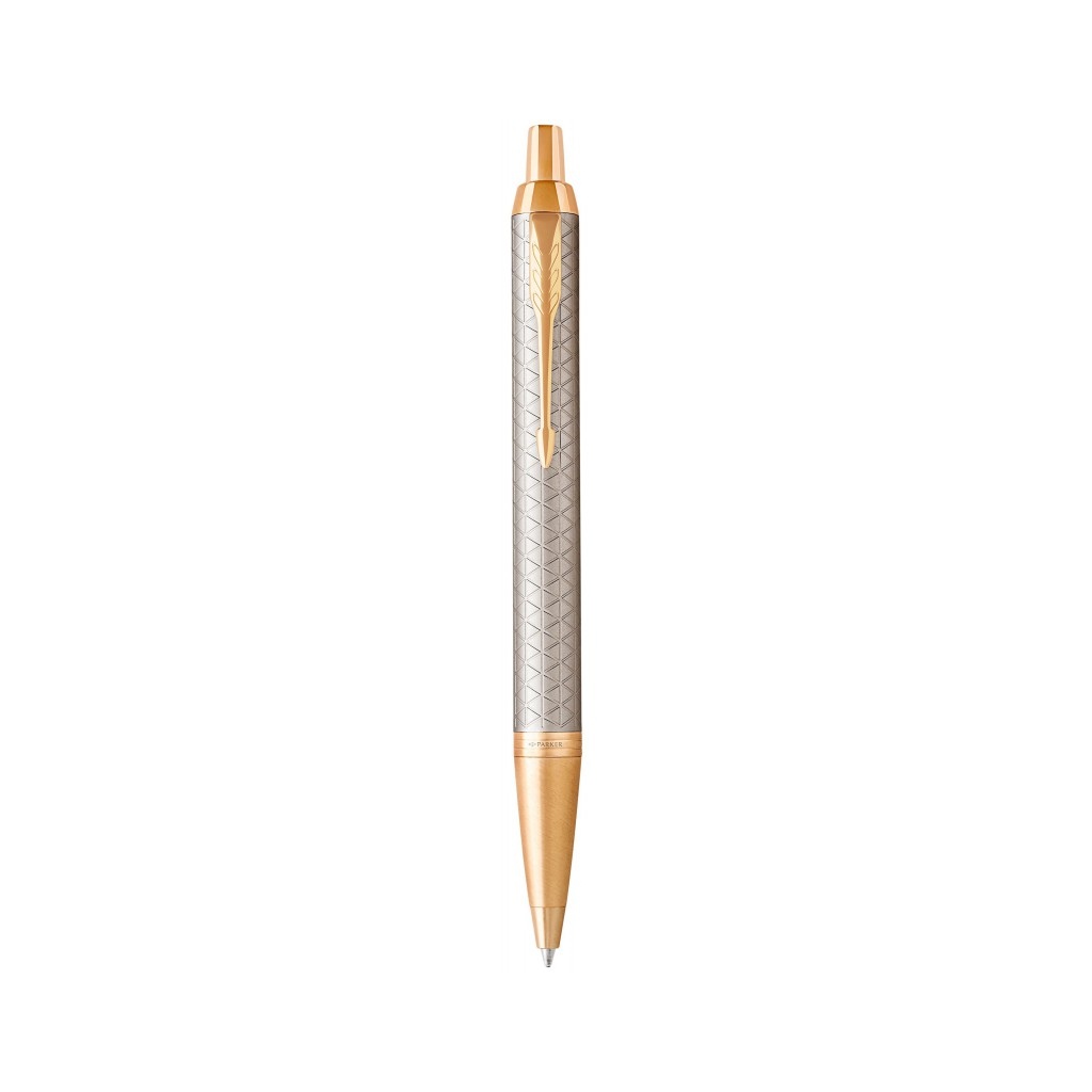 Ручка кулькова Parker IM 17 Premium Warm Silver GT BP (24 132) - зображення 1