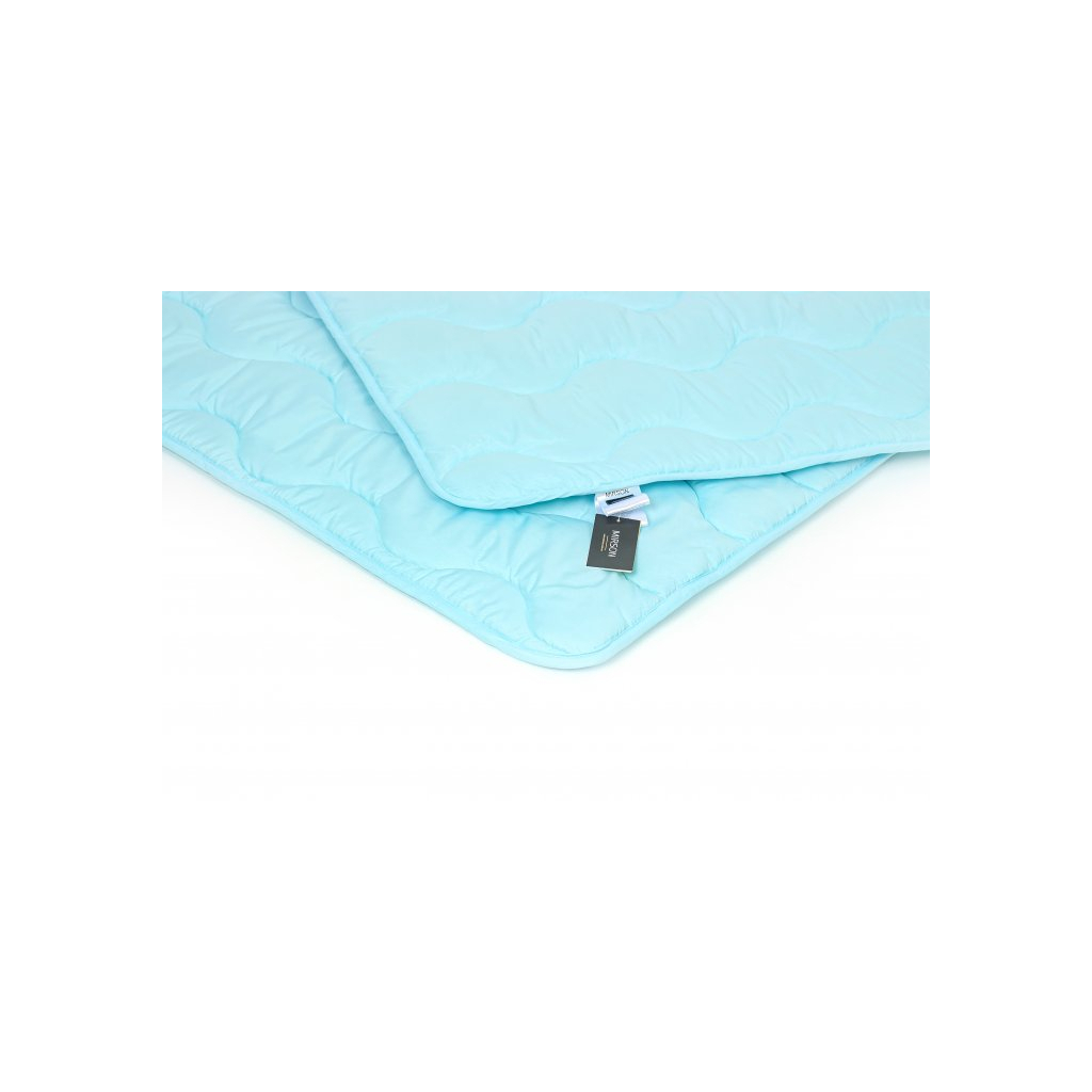 Ковдра MirSon вовняна №1640 Eco Light Blue 172х205 (2200002653190) - зображення 4