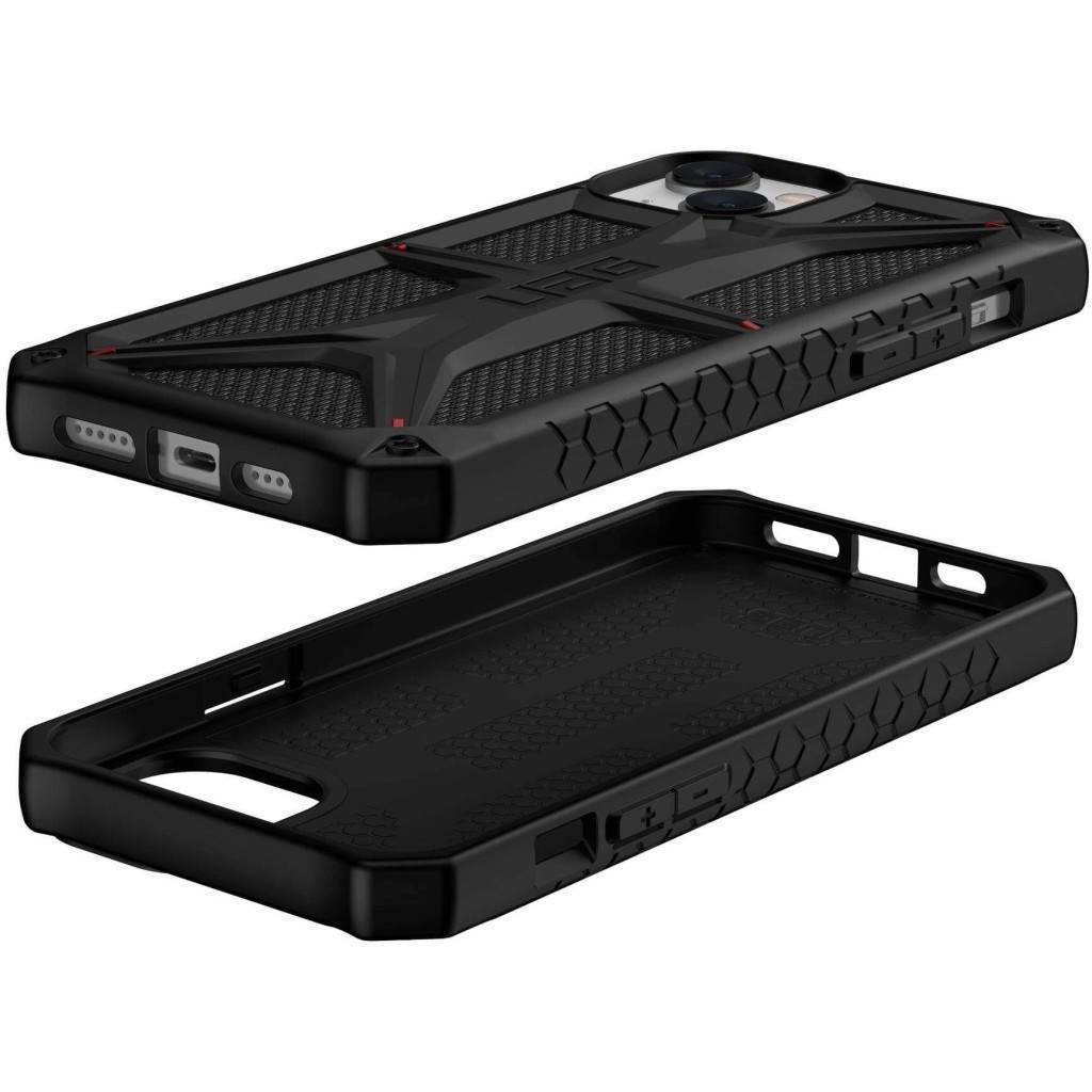 Чохол до мобільного телефона UAG Apple iPhone 14 Plus Monarch, Kevlar Black (114033113940) - изображение 10