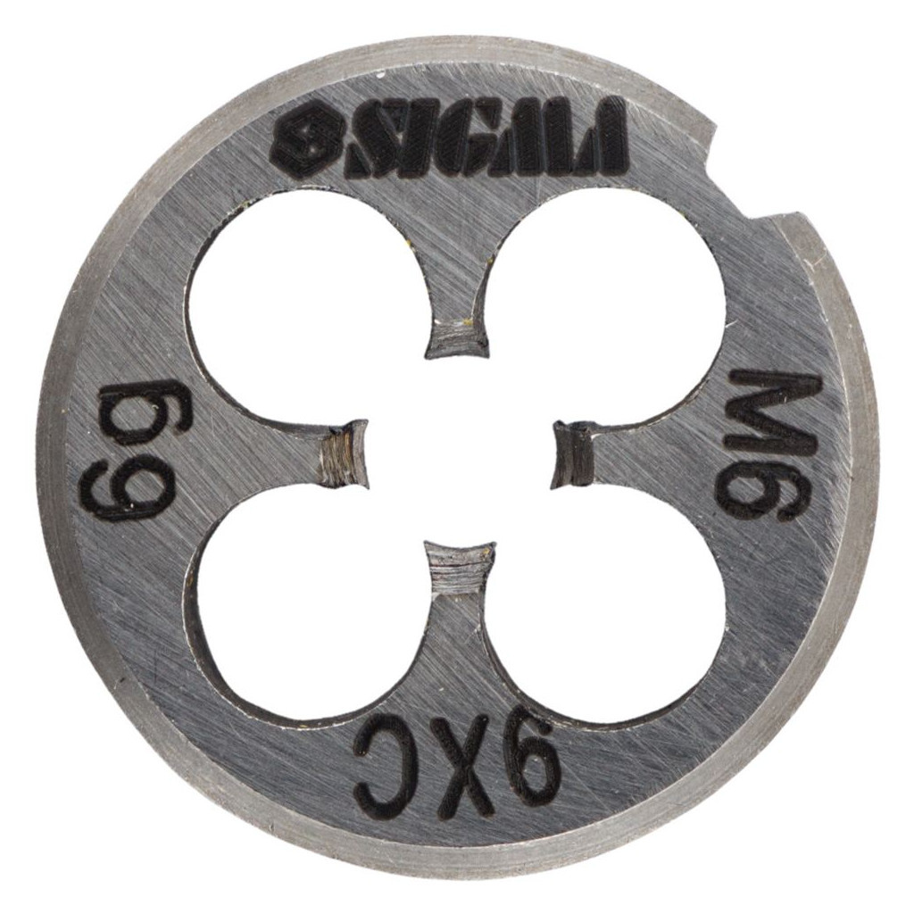 Плашка Sigma М6x1.0мм (1604171) - зображення 1