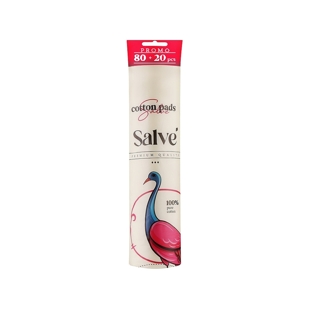 Ватні диски Salve 80+20 шт. (5853954200652) - зображення 1