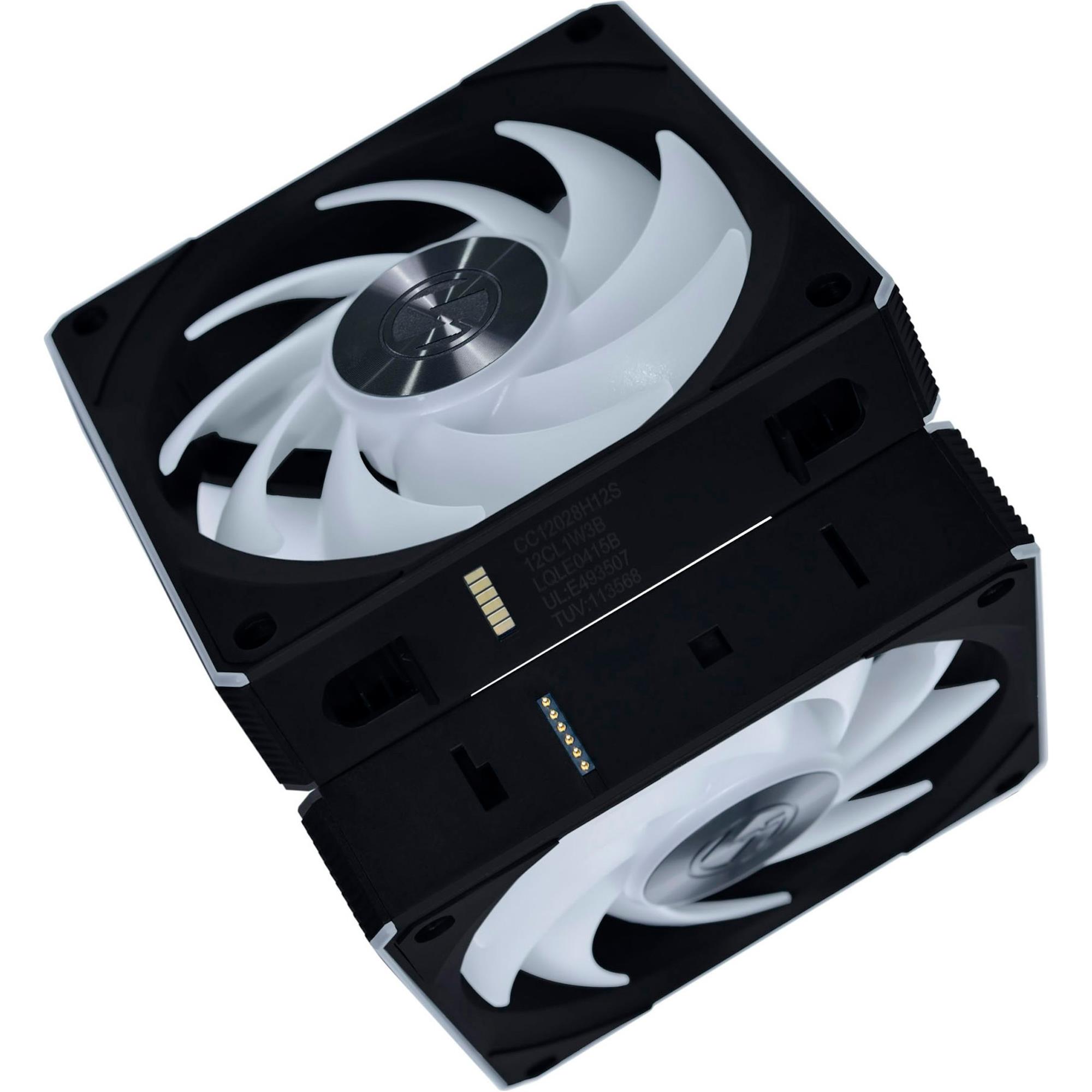 Вентилятор Lian Li Uni Fan CL Wireless 120-3 Black (G99.12CL1W3B.00) - изображение 4