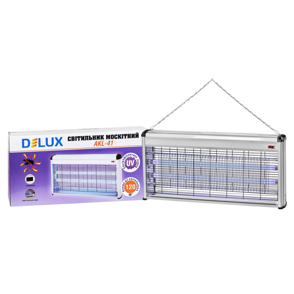 Світильник Delux Знищувач комах AKL-41 (90011590) - изображение 3