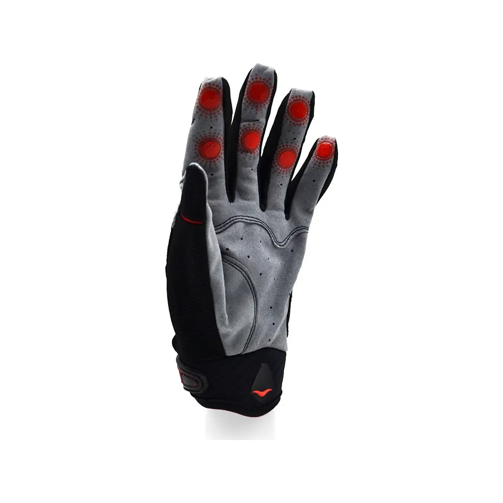 Рукавички для фітнесу MadMax MXG-103 X Gloves Black/Grey XL (MXG-103-BLK_XL) - изображение 4