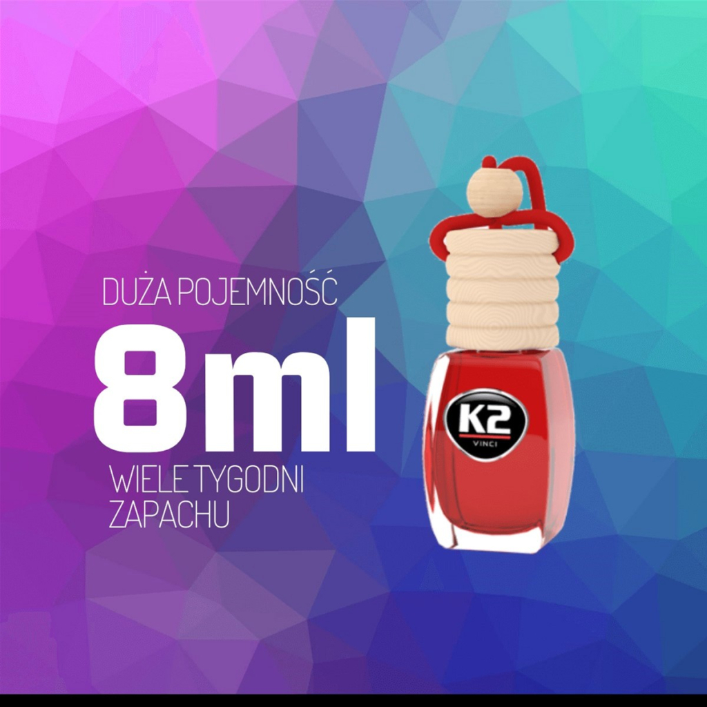 Ароматизатор для автомобіля K2 VINCI VENTO GREEN TEA 8ML (V452) - зображення 2