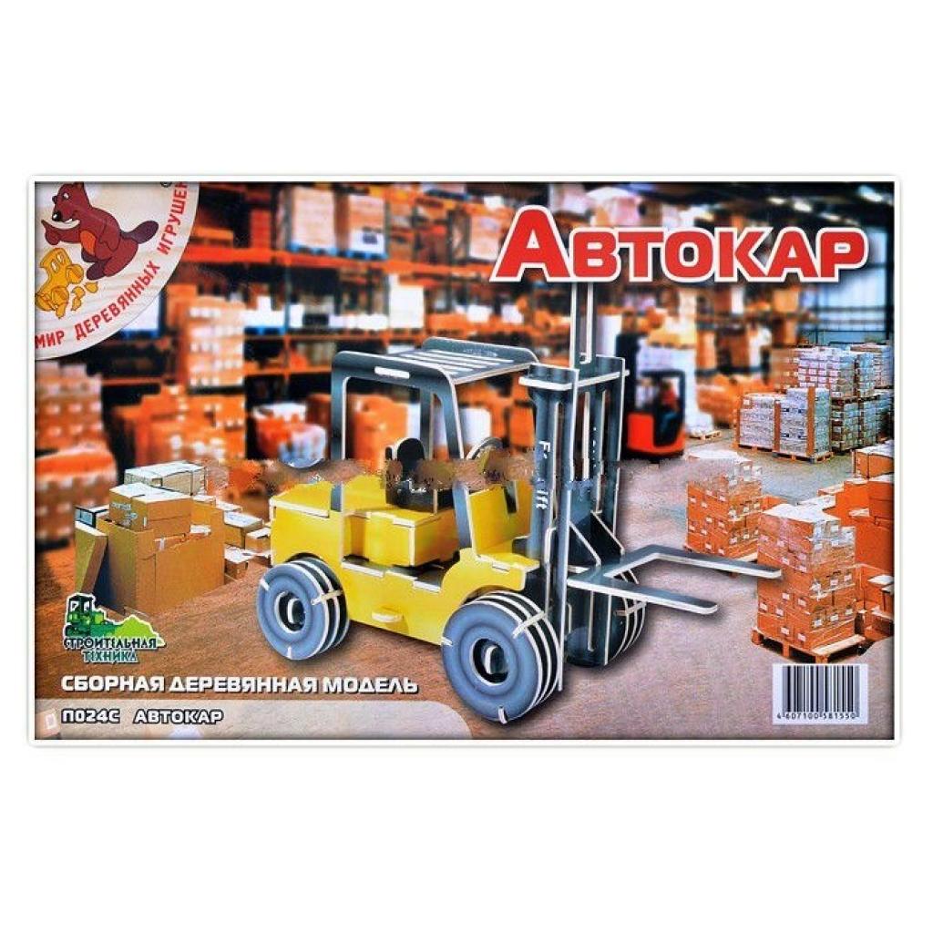 Збірна модель Мир деревянных игрушек Автокар (П024с) - зображення 1