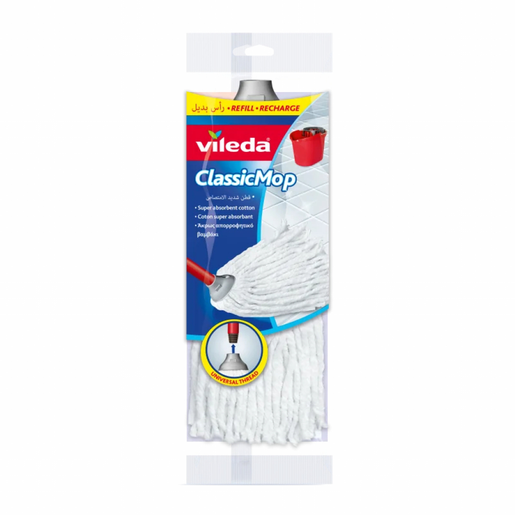 Насадка змінна для швабри Vileda Classic (4023103196704) - зображення 1
