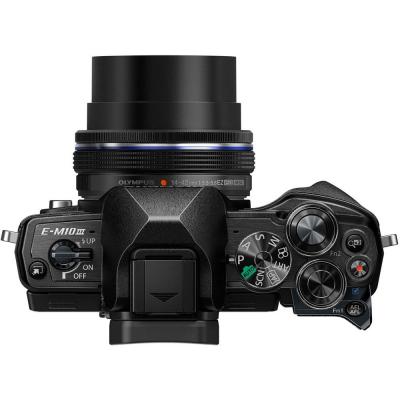 Цифровий фотоапарат Olympus E-M10 mark III Pancake Zoom 14-42 mm Kit black (V207072BE000) - зображення 5