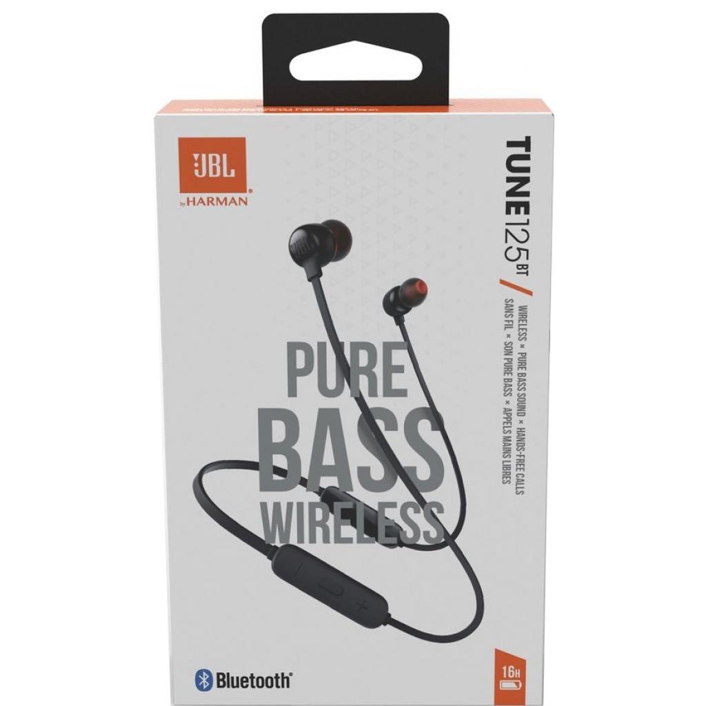 Навушники JBL Tune 125BT Black (JBLT125BTBLK) - зображення 9