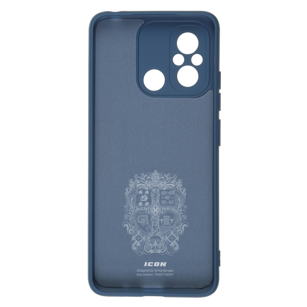 Чохол до мобільного телефона Armorstandart ICON Case Xiaomi Redmi 12С/11A Camera cover Dark Blue (ARM65967) - зображення 2