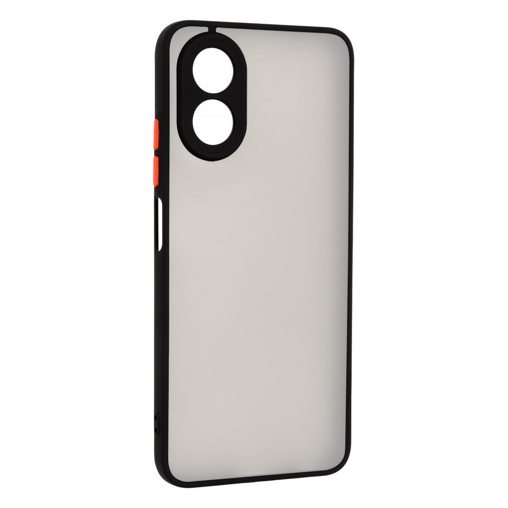 Чохол до мобільного телефона Armorstandart Frosted Matte OPPO A18 4G / A38 4G Black (ARM72402) - зображення 1