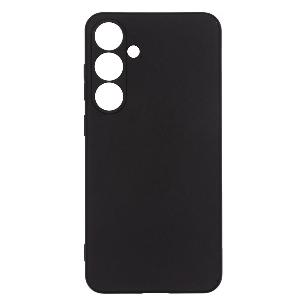 Чохол до мобільного телефона Armorstandart Matte Slim Fit Samsung S24 Plus Camera cover Black (ARM72476) - зображення 1