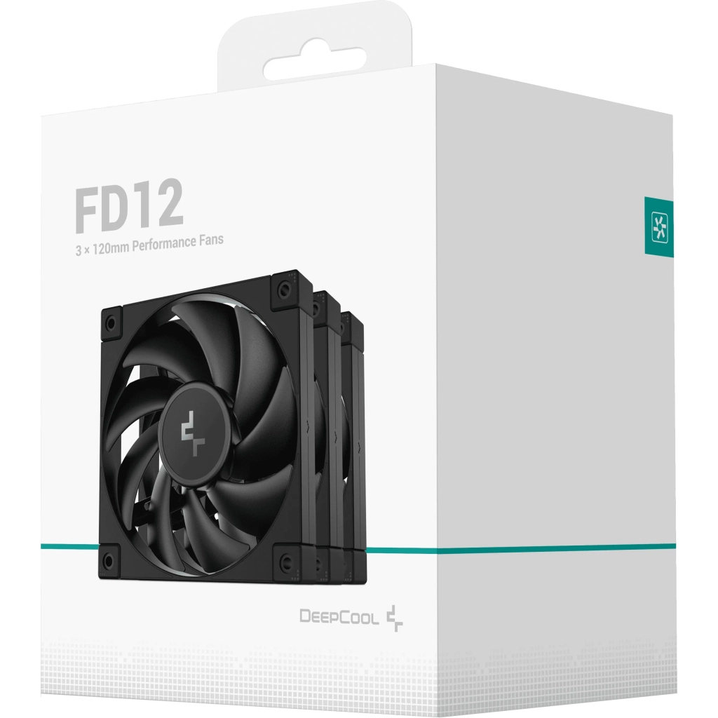 Кулер до корпусу Deepcool FD12-3 IN 1 (R-FD12-BKNPN3-G) - зображення 7