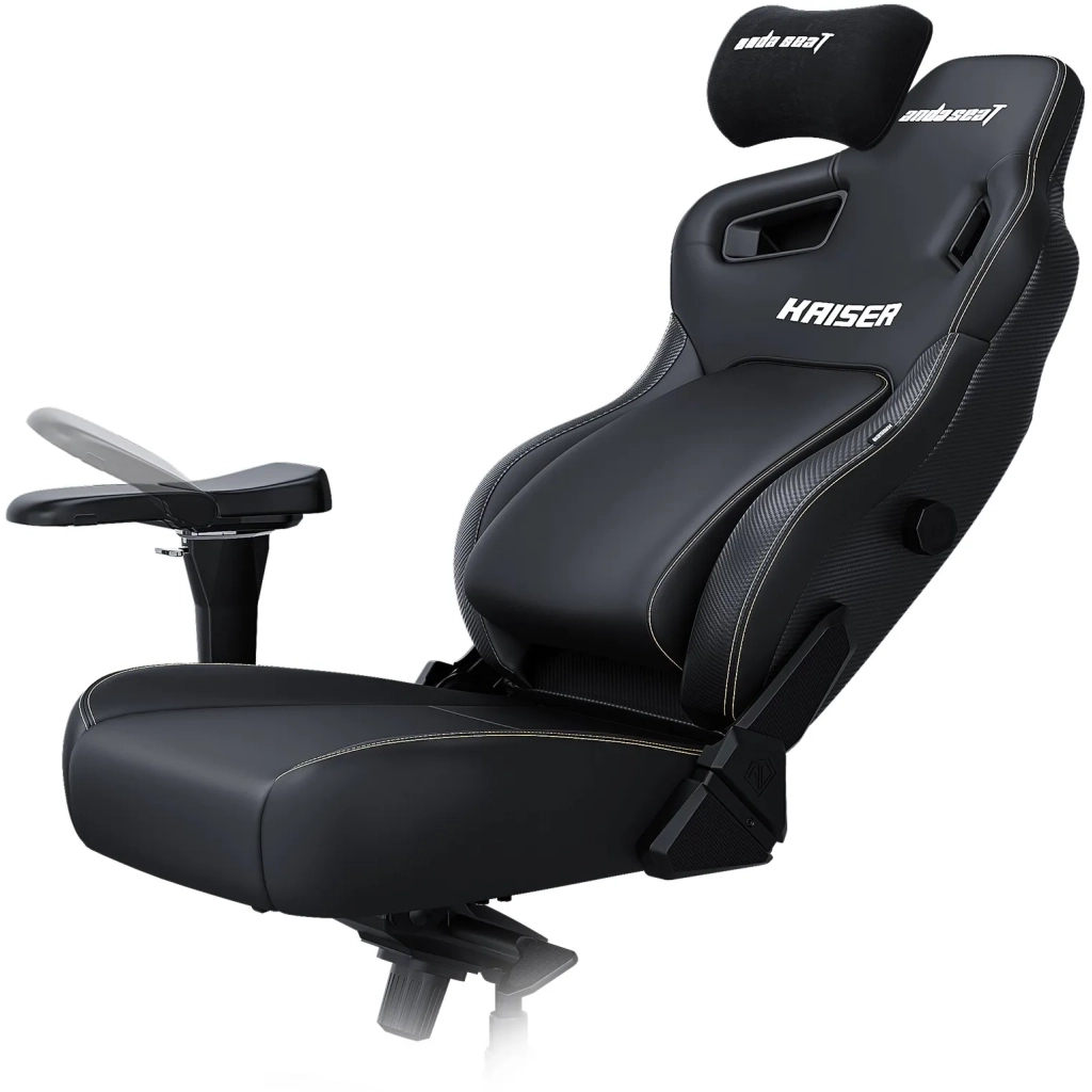 Крісло ігрове Anda Seat Kaiser 4 PVC Size XL Black (AD12YDDC-XLL-20-B-PV/C) - зображення 7