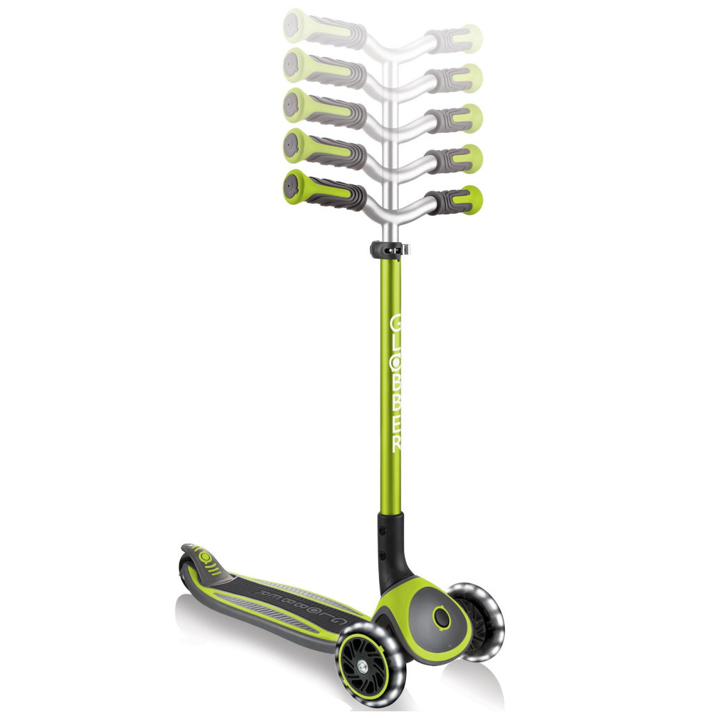 Самокат Globber MASTER LIGHTS Зелений, колеса з підсвіткою (662-116-2) - изображение 3