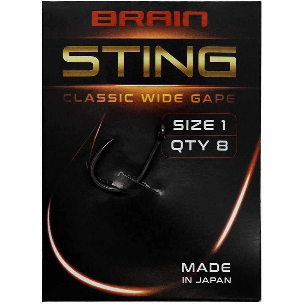 Гачок Brain fishing Sting Classic Wide Gape 02 (10 шт/уп) (1858.80.44) - зображення 2
