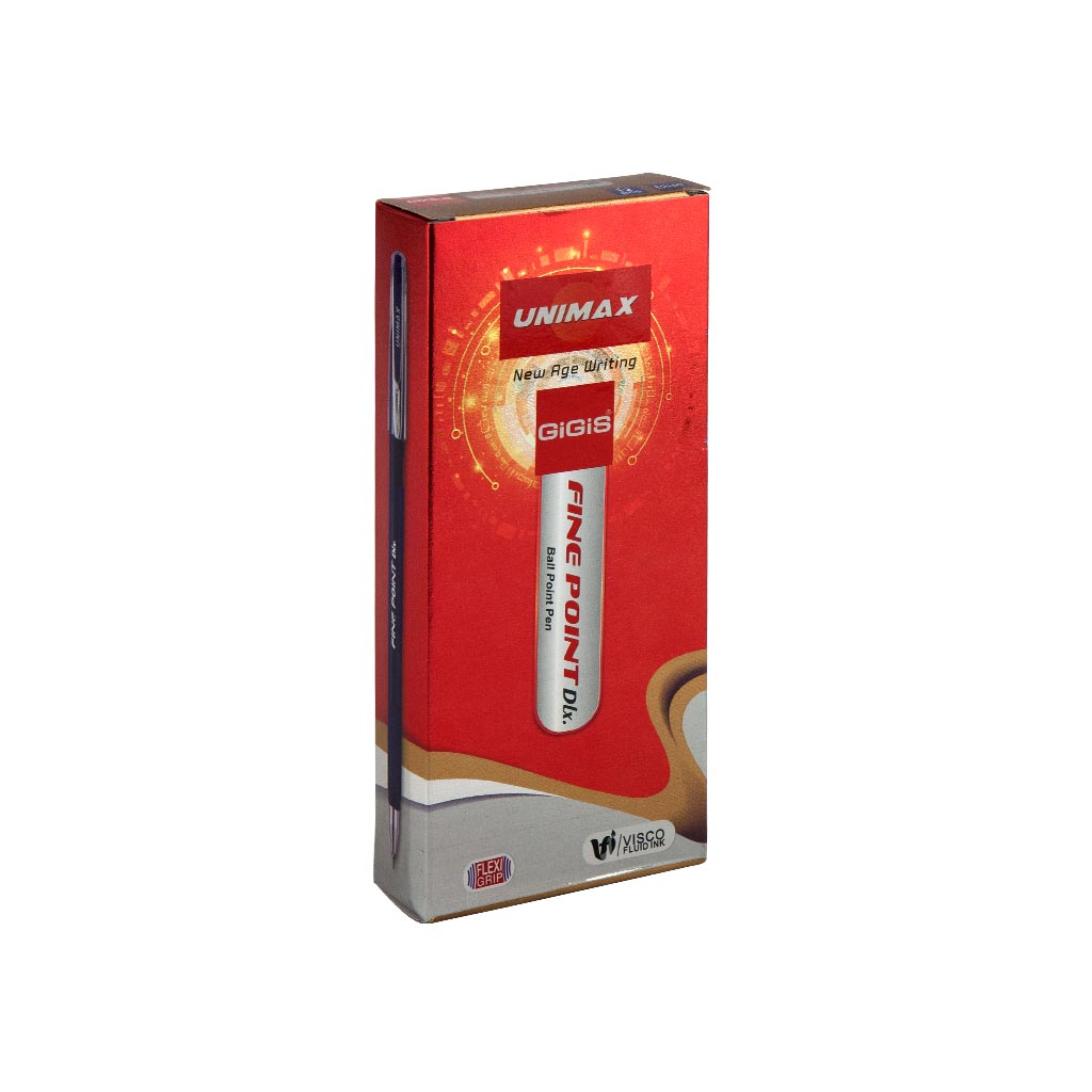 Ручка кулькова Unimax Fine Point Dlx., синя (UX-111-02) - зображення 3